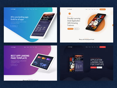 Mixup - App Landing Page HTML Template