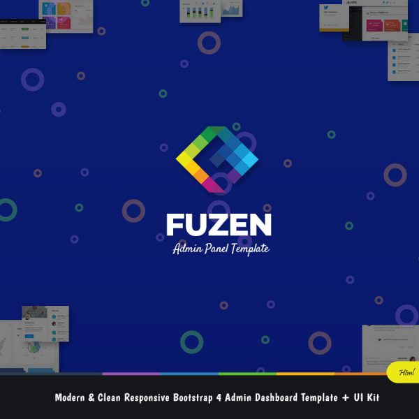 Fuzen - Bootstrap 4 Admin Template + UI Kit