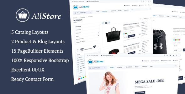 AllStore - MultiConcept eCommerce Shop Template