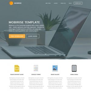 Mobirise Bootstrap Template