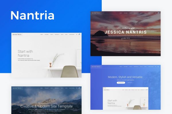 Nantria - Multipurpose Responsive HTML5 Template