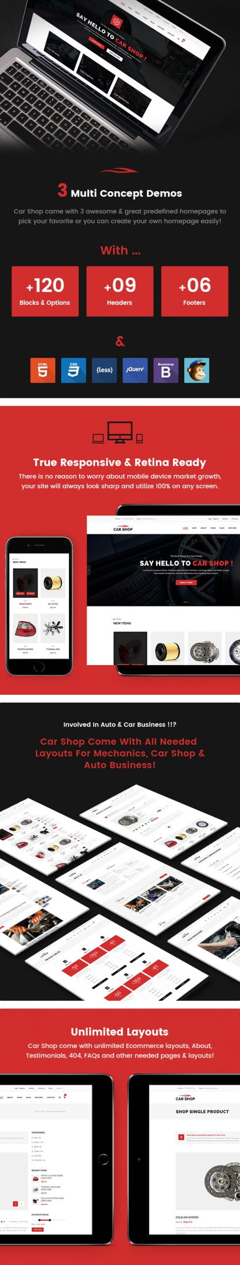 Car Shop - Ecommerce HTML Template