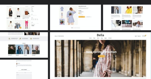 Bella - Multipurpose Fashion eCommerce Template