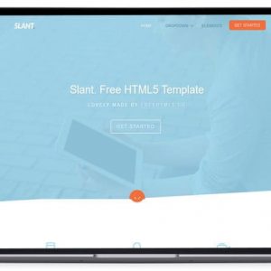 Slant - HTML5 Bootstrap Template