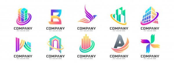 Abstract colorful logo collections.zip