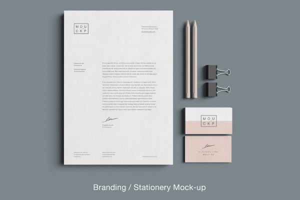 Advanced Branding Stationery Mockup