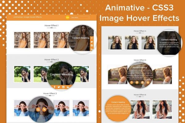 Animative - CSS3 Image Hover Effects