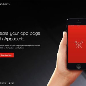 Appsperia - App Landing Page