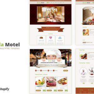 Bella Motel - Restaurant & Bakery Responsive HTML