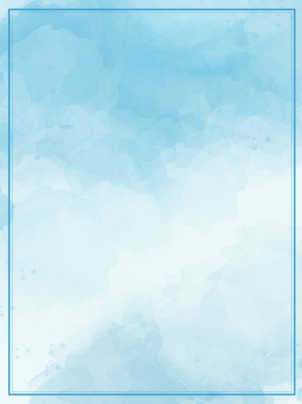 Blue Gradient Watercolor Wild Poster Background Material