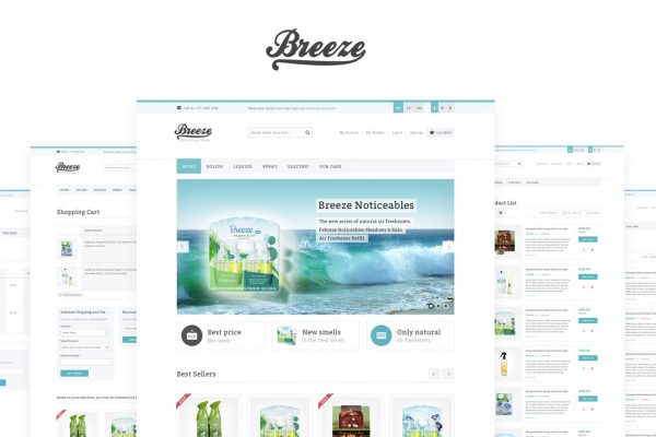 Breeze — HTML5 & CSS3 eCommerce Template