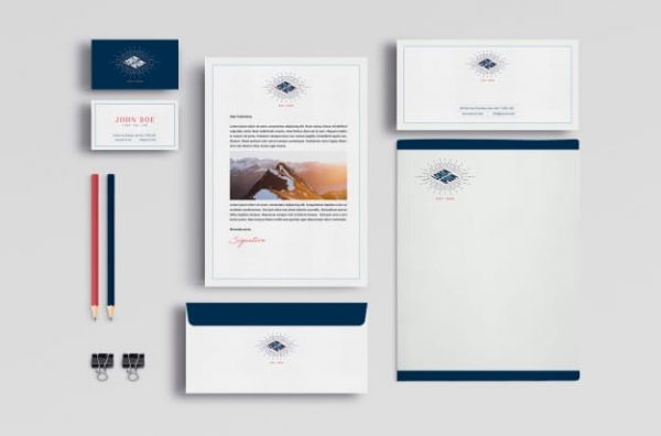 Business stationery mock up (Turbo Premium Space)