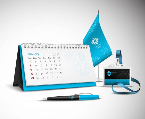 Calendar corporate identity (Turbo Premium Space)