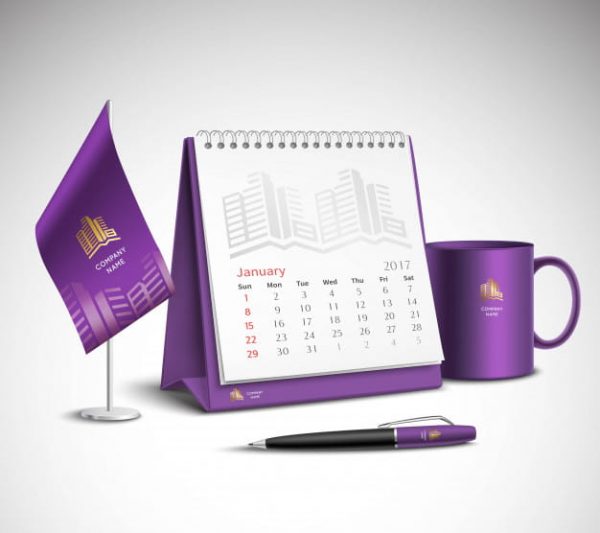 Calendar corporate identity (Turbo Premium Space)