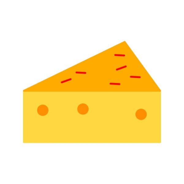Cheese Icon Creative Design Template