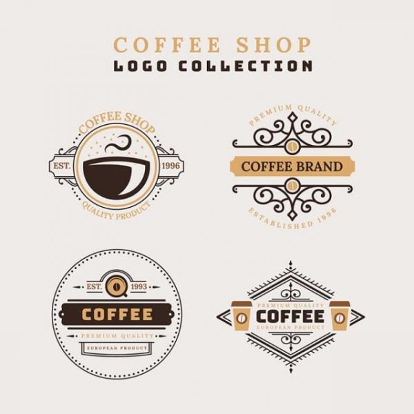Coffee Logo Collection Free Logo Design Template