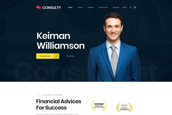 Consulty - Finance Consulting and Insurance HTML T