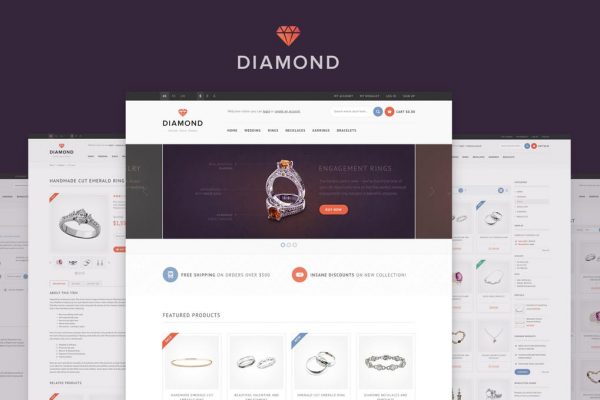 Diamond — HTML5 & CSS3 eCommerce Template