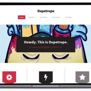 Dopetrope - HTML5 Corporate Template