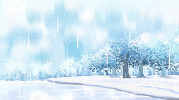 Dream Winter Landscape Snow Scene Illustration (Turbo Premium Space)