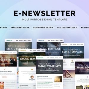 E-Newsletter - Multipurpose Email Template