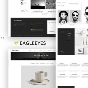 EAGLEEYES - Creative multipages and One page HTML5