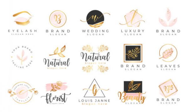Feminine logo collections template.zip