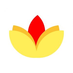 Flower Diwali Icon Creative Design Template