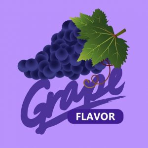 Fruit Illustration With Grape