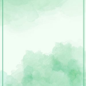 Green Gradient Watercolor Ink Effect Poster Background