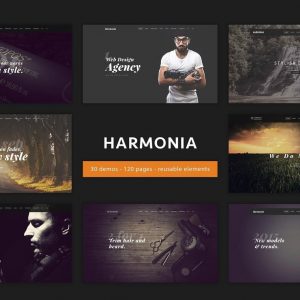 Harmonia - Multipurpose One/Multi-Page Template