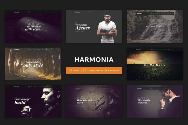 Harmonia - Multipurpose One/Multi-Page Template