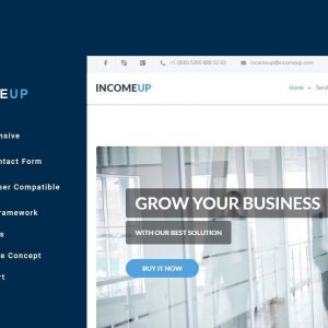 IncomeUp – Multi-purpose Business HTML Template