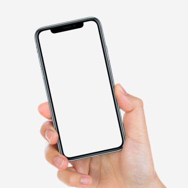 Iphone X In Hand Mockup