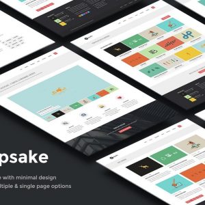 Keepsake - Multipurpose Single/Multi-page Template