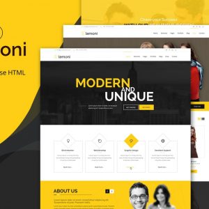 Lemoni - Multipurpose HTML5 Template