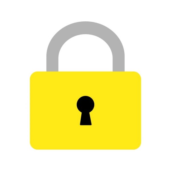 Lock Icon Creative Design Template (Turbo Premium Space)