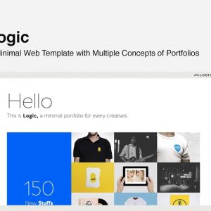 Logic - Minimal Multi-Concept Portfolio Template