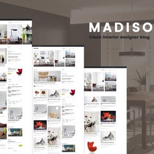 MADISON II - Clean Designers Blog Template
