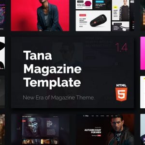 Magazine Tana - News Music Movie Blog Fashion HTML