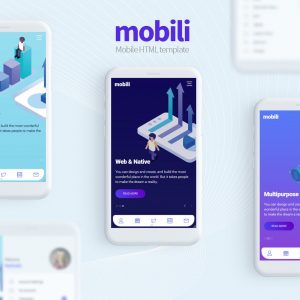 Mobili - HTML Mobile Template