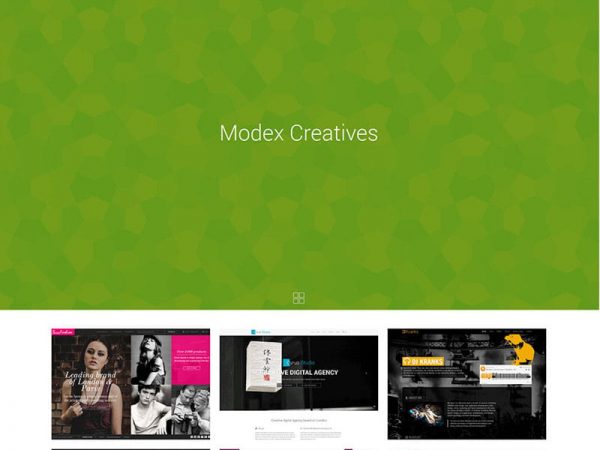 Modex Bootstrap portfolio theme