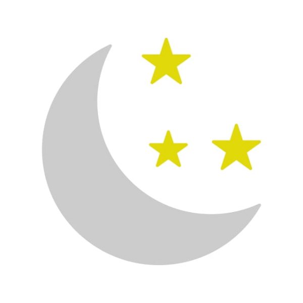 Moon Icon Creative Design Template (Turbo Premium Space)