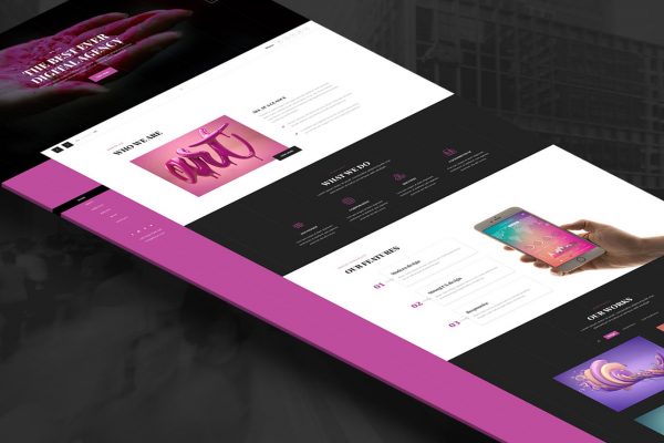 Musse - One Page Portfolio, Agency HTML Template