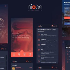 Niobe - Html Mobile Template