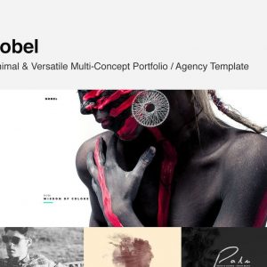 Nobel - Minimal & Versatile Multi-Concept Template