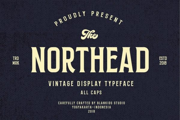 Northead - vintage serif font