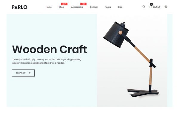 Parlo – eCommerce Bootstrap 4 Template