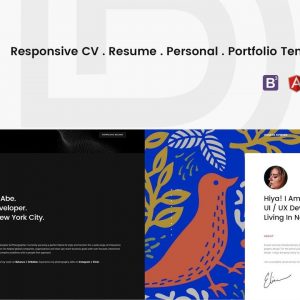 Penelope - Responsive CV / Resume Template