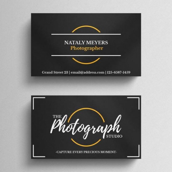 Photography Business Card (Turbo Premium Space)